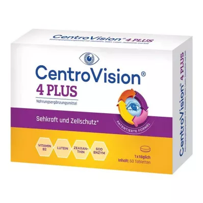 CENTROVISION 4 PLUS tabletten, 60 stuks CENTROVISION 4 PLUS tabletten, 60 stuks
