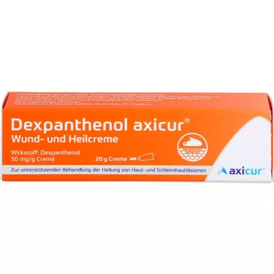 DEXPANTHENOL axicur wond- en wondhelende crème 50 mg/g, 20 g