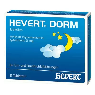HEVERT DORM Tabletten, 25 stuks