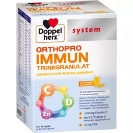 DOPPELHERZ Orthopro Immun Trinkgranulat systeem, 30 stuks