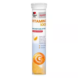 DOPPELHERZ Vitamine C 1000 systeem bruistabletten, 40 stuks