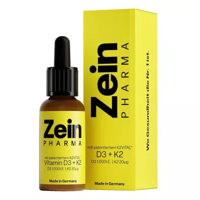 Vitamine D3 + K2 MK-7 druppels in hoge dosering, 25 ml