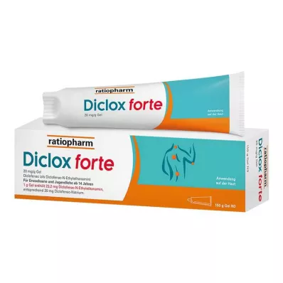 DICLOX forte 20 mg/g gel, 150 g DICLOX forte 20 mg/g gel, 150 g