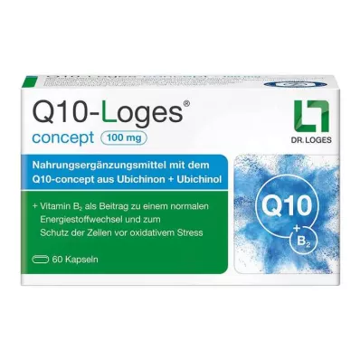 Q10-Loges concept 100 mg capsules, 60 stuks Q10-Loges concept 100 mg capsules, 60 stuks