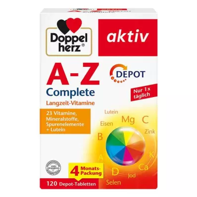 Doppelherz A-Z Complete Depot tabletten, 120 stuks Doppelherz A-Z Complete Depot tabletten, 120 stuks