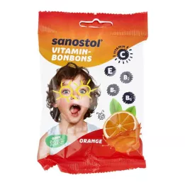 SANOSTOL Vitaminesnoepjes sinaasappel, 75 g