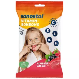 SANOSTOL Vitaminesnoepjes framboos-cassis, 75 g