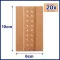HANSAPLAST Klassiek gips 6 cmx2 m, 1 st