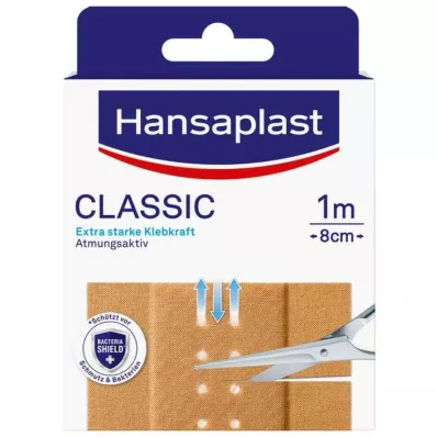 HANSAPLAST Klassiek gips 8cm x1 m, 1 st