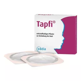 TAPFI 25 mg/25 mg pleister met werkzame stof, 2 stuks