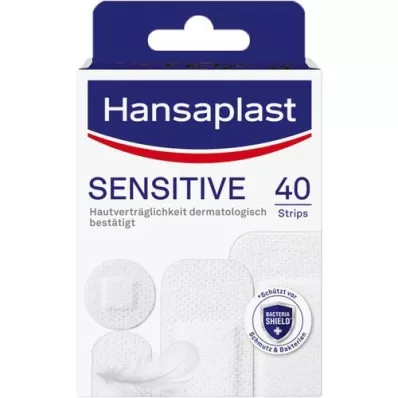 HANSAPLAST Hypoallergene pleisterstrips voor gevoelige huid, 40 stuks