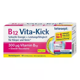TETESEPT B12 Vita-Kick 300 µg Trinkamp.Vorteilspa., 18 st