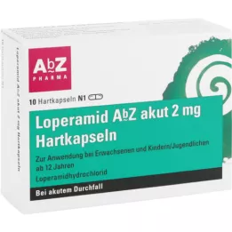 LOPERAMID AbZ akut 2 mg harde capsules, 10 st