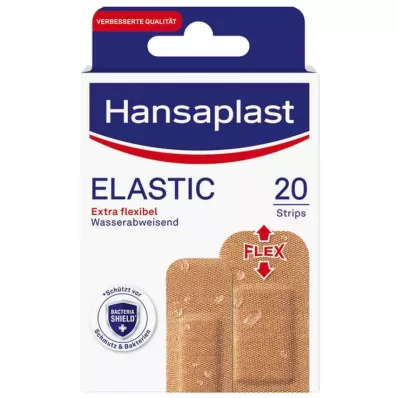 HANSAPLAST Elastische pleisterstrips, 20 stuks