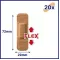 Instructions for use for Hansaplast elastische pleisterstrips, 20 st - 2