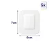 Instructions for use for Hansaplast SENSITIVE XL wondverband steriel 6x7 cm, 5 st - 2