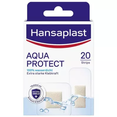 HANSAPLAST Aqua Protect pleisterstrips, 20 stuks HANSAPLAST Aqua Protect pleisterstrips, 20 stuks
