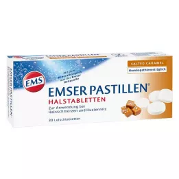 EMSER Pastilles Keeltabletten gezouten Karamel, 30 stuks