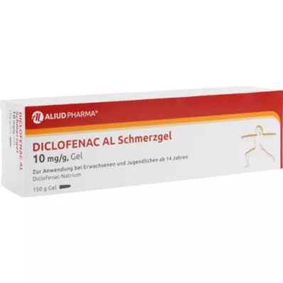 DICLOFENAC AL Pijngel 10 mg/g, 150 g