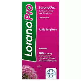 LORANOPRO 0,5 mg/ml orale oplossing, 100 ml