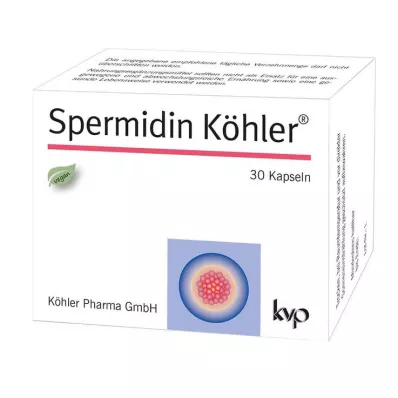 SPERMIDIN Köhler Capsules, 30 stuks SPERMIDIN Köhler Capsules, 30 stuks