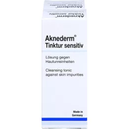 AKNEDERM Tinctuur gevoelig, 2X50 ml