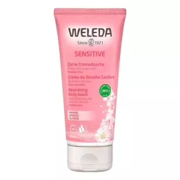 WELEDA Amandel Gevoelige Delicate Crème Douche, 200 ml