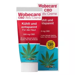 WOBECARE CBD Actieve crème, 100 ml