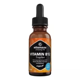 VITAMIN B12 100 µg hooggedoseerde veganistische druppels, 50 ml