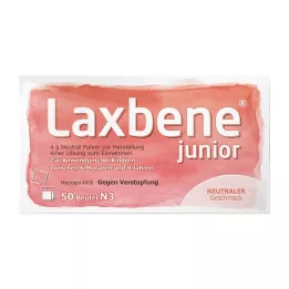 LAXBENE junior 4 g Neutraal PLE Kdr.6 ma.-8 jaar, 50X4 g