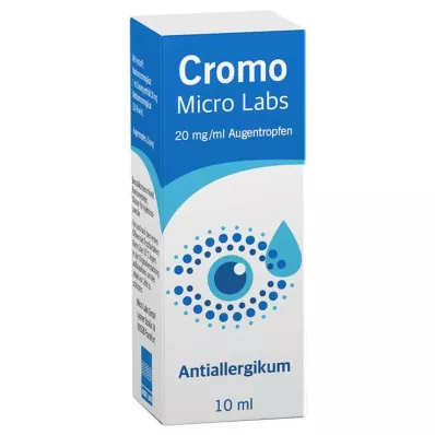 Cromo Micro Labs 20 mg/ml oogdruppels, 10 ml Cromo Micro Labs 20 mg/ml oogdruppels, 10 ml