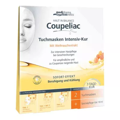 Skin In Balance Coupeliac bladmaskers intensieve behandeling (1 stuk) Skin In Balance Coupeliac bladmaskers intensieve behandeling (1 stuk)