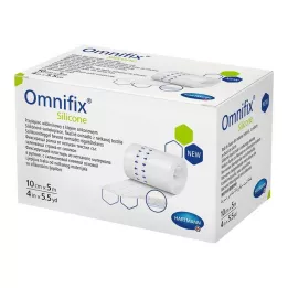 OMNIFIX siliconen fixatievlies 10 cm x 5 m, 1 st