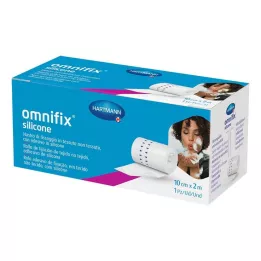 OMNIFIX siliconen fixatievlies 10 cmx2 m, 1 st