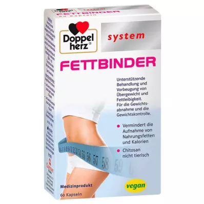 Doppelherz vetbindende systeemcapsules, 60 stuks Doppelherz vetbindende systeemcapsules, 60 stuks