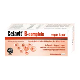 CEFAVIT B-compleet harde capsules, 60 stuks