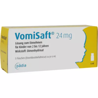 VOMISAFT 24 mg orale oplossing, 5X6 ml