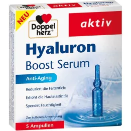 DOPPELHERZ Hyaluron Boost Serum Ampullen, 5 stuks