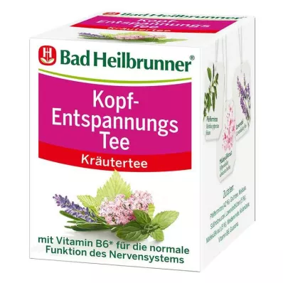 BAD HEILBRUNNER Hoofd Ontspanning Thee Filterzakje, 8 stuks