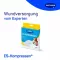ES-KOMPRESSEN steriel 10x10 cm 8-laags 17eread, 5X2 st
