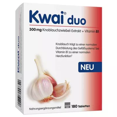 Kwai duo tabletten, 180 stuks Kwai duo tabletten, 180 stuks