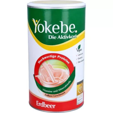 YOKEBE Aardbei lactosevrij NF2-poeder, 500 g