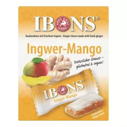 IBONS Gember Mango Box kauwsnoepjes, 60 g