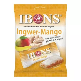 IBONS Gember Mango Bag kauwsnoepjes, 92 g