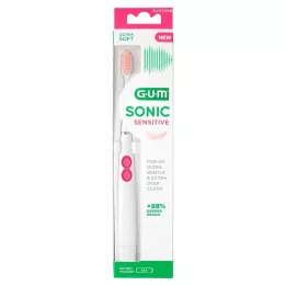 GUM SONIC SENSITIVE Sonische tandenborstel, 1 stuk