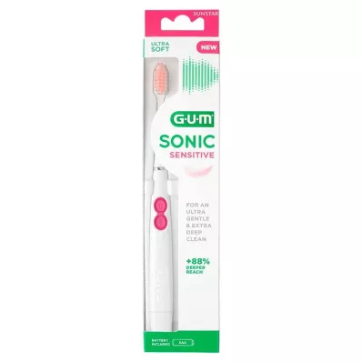 GUM SONIC SENSITIVE Sonische tandenborstel, 1 stuk GUM SONIC SENSITIVE Sonische tandenborstel, 1 stuk