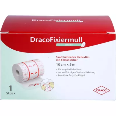 DRACOFIXIERMULL gevoelig 10 cmx5 m, 1 st