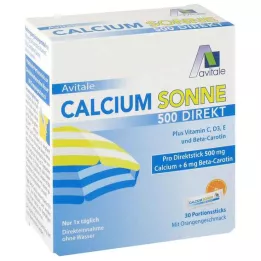CALCIUM SONNE 500 directe portie sticks, 30 stuks