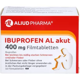 IBUPROFEN AL acute filmomhulde tabletten van 400 mg, 50 st