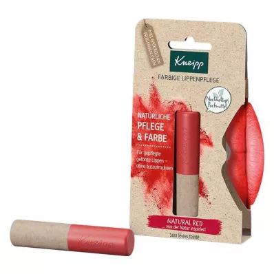 Kneipp gekleurde lipverzorging natuurlijk rood, 3,5 g Kneipp gekleurde lipverzorging natuurlijk rood, 3,5 g